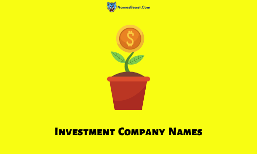Investment Company Names: 650+ Best Names For Investment Firm
