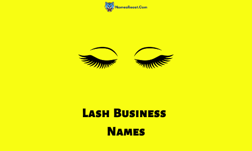 Lash Business Names