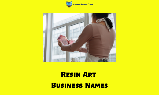 Resin Art Business Names