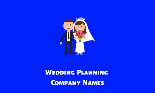 Wedding Planning Company Names