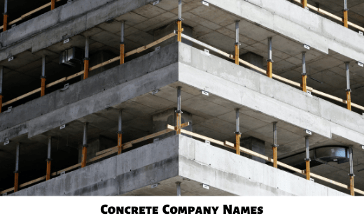 Concrete Company Names
