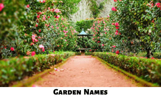 Garden Names