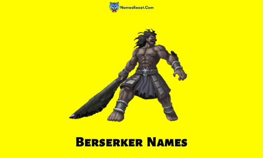 Berserker Names
