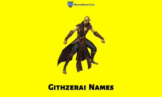 Githzerai Names