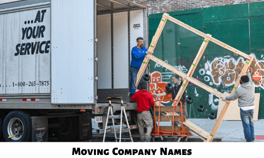 Moving Company Names