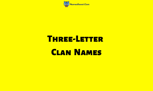 Three-Letter Clan Names