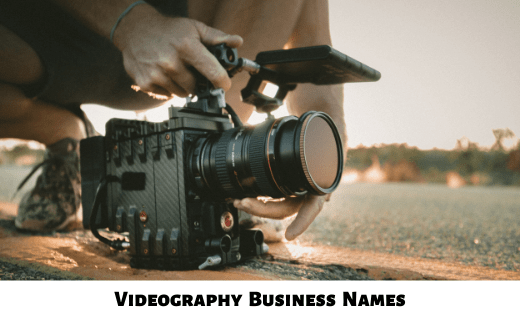 Videography Business Names