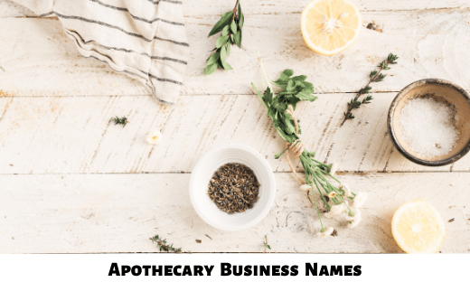 Apothecary Business Names