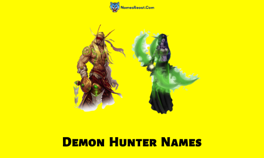 Demon Hunter Names