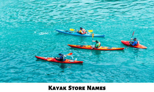 Kayak Store Names