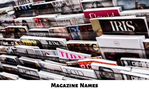 Magazine Names