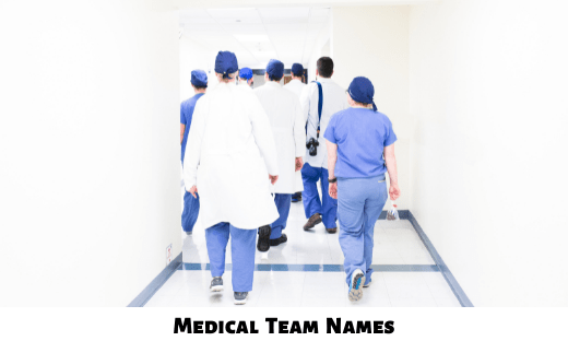 Medical Team Names