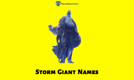 Storm Giant Names