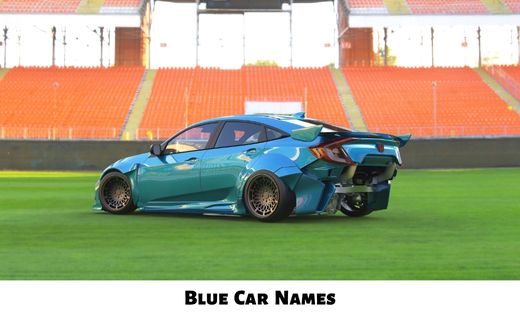 Blue Car Names