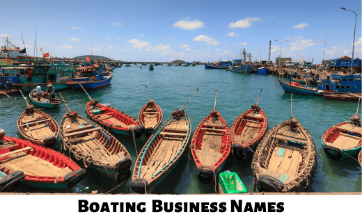 Boating Business Names