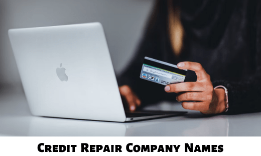 Credit Repair Company Names
