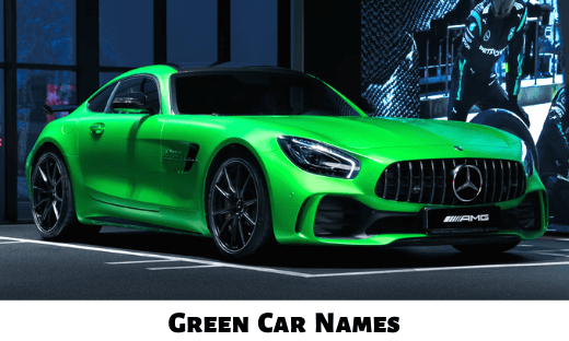 Green Car Names