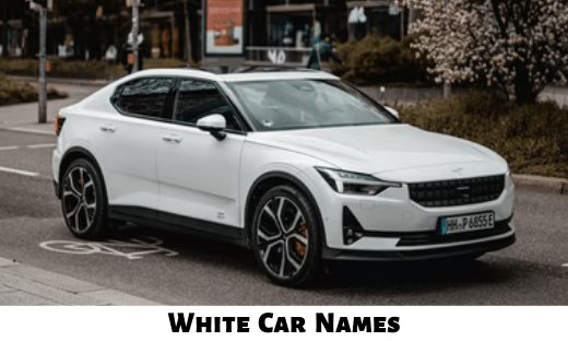 White Car Names