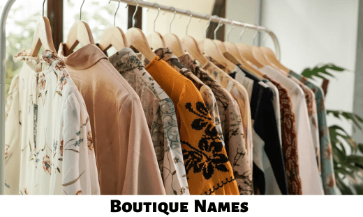 Boutique Names