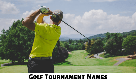 Golf Tournament Names