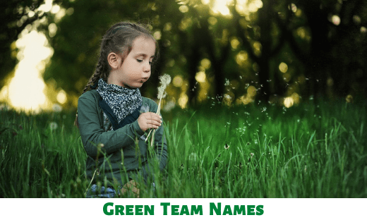550+ Green Team Names: Cool, Funny, Best, Good