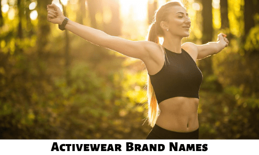 Activewear Brand Names