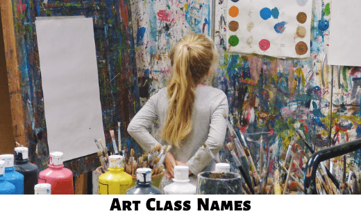 Art Class Names