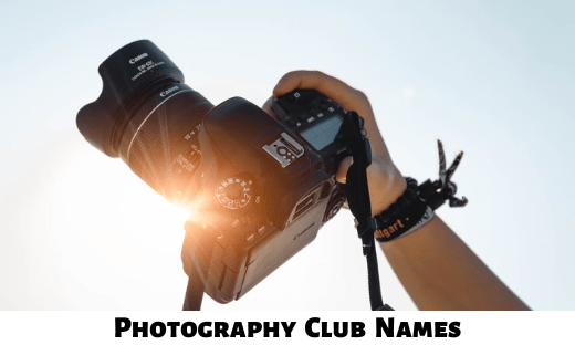 Photography Club Names