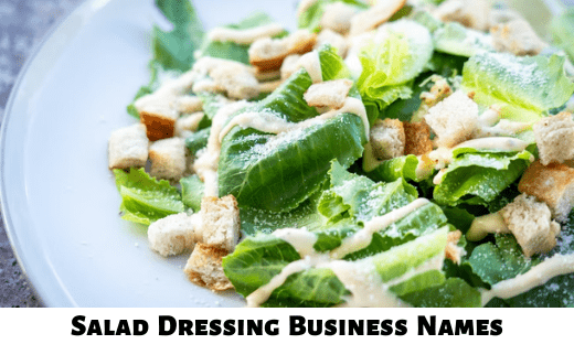 Salad Dressing Business Names