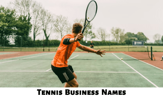 Tennis Business Names